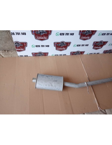 SILENCIOSO DELANTERO ESCAPE PEUGEOT 205 GTI Y GTX 1.6 Y 1.9