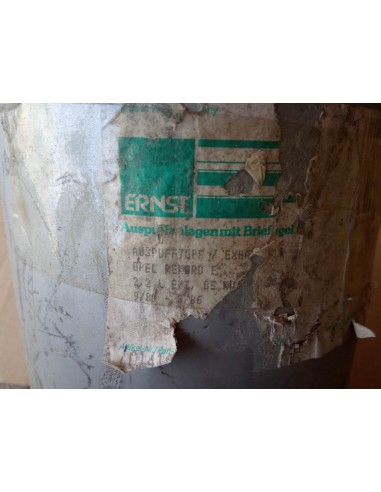 SILENCIOSO TRASERO ESCAPE OPEL REKORD 2.2 E