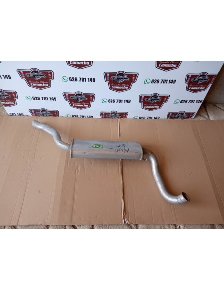 SILENCIOSO INTERMEDIO ESCAPE AUDI 80 GTE GLE