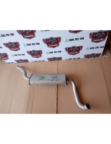 SILENCIOSO INTERMEDIO ESCAPE AUDI 80 GTE GLE