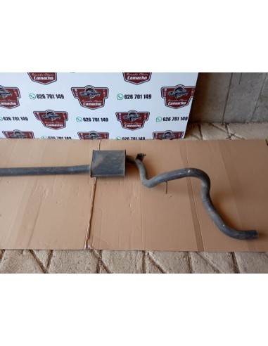 SILENCIOSO DELANTERO ESCAPE RENAULT 18 TURBO