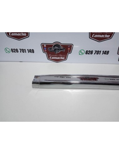 CENTRO PARAGOLPES TRASERO RENAULT 4F CROMADO