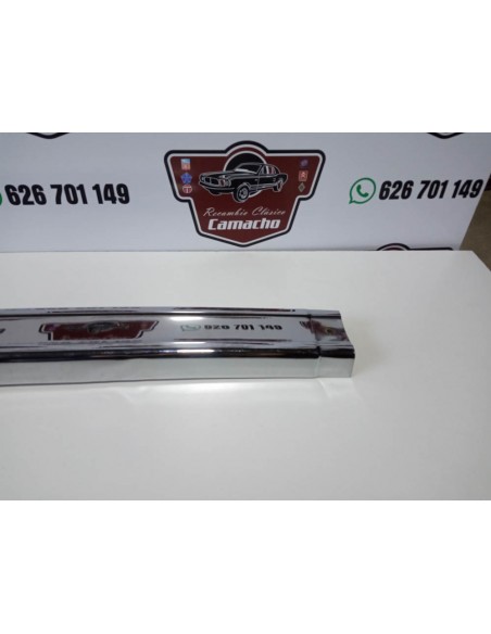 CENTRO PARAGOLPES TRASERO RENAULT 4F CROMADO