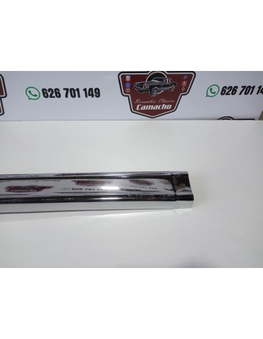 CENTRO PARAGOLPES TRASERO RENAULT 4F CROMADO