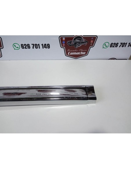 CENTRO PARAGOLPES TRASERO RENAULT 4F CROMADO