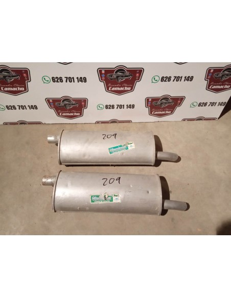 SILENCIOSO TRASERO ESCAPE OPEL ASTRA 3 Y 5 PUERTAS