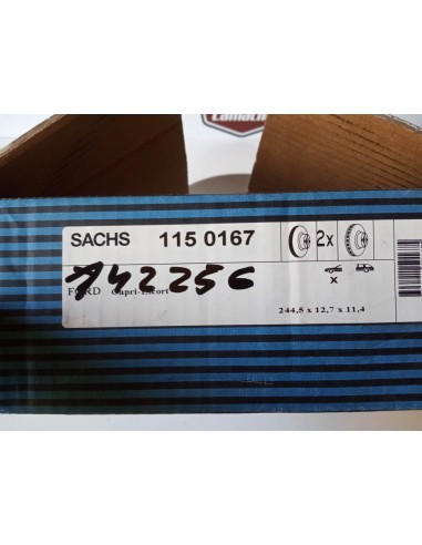 PAREJA DISCO FRENO DELANTERO FORD CAPRI 1.6 Y 2.0