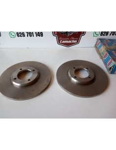 PAREJA DISCO DELANTERO FRENO FORD TAUNUS Y CORTINA 2
