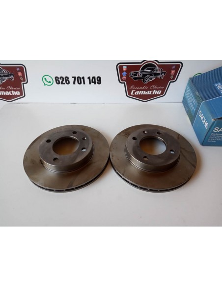 PAREJA DISCO DELANTERO FRENO FORD FIESTA XR2