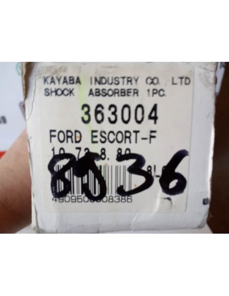 PAREJA AMORTIGUADOR DELANTERO GAS FORD ESCORT MK2