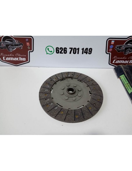 DISCO DE EMBRAGUE JHON DEERE TAMAÑO 250 mm Y 15 ESTRIAS