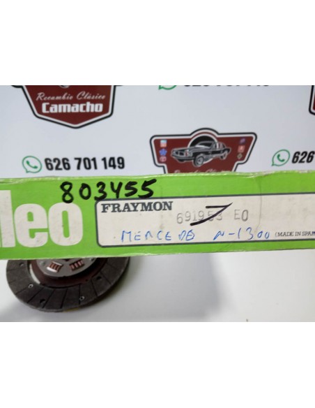 DISCO EMBRAGUE MERCEDES DKW N1300 Y F1300