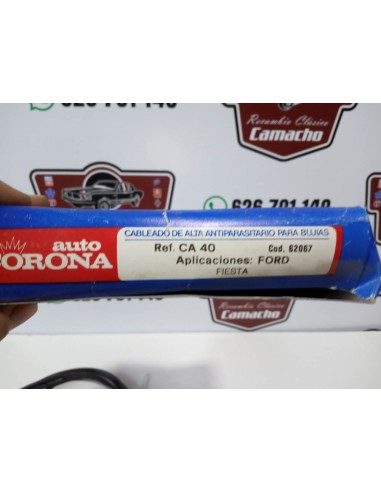 JUEGO CABLES DE BUJIA FORD FIESTA MK1 Y MK2