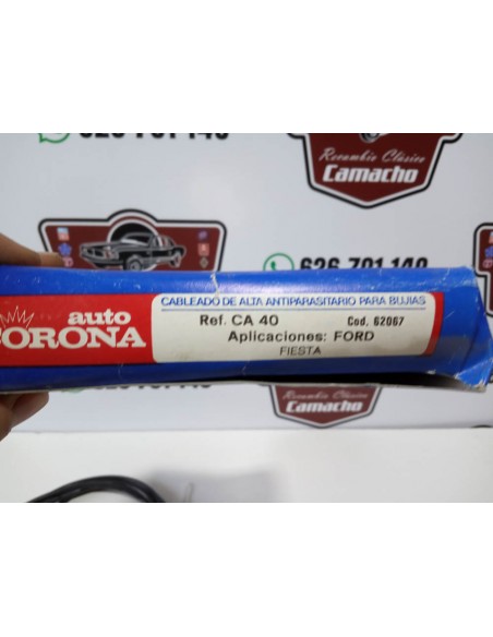 JUEGO CABLES DE BUJIA FORD FIESTA MK1 Y MK2
