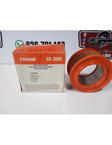 FILTRO DE AIRE CITROEN 2CV,DYANE,MEHARI,AK Y AKS