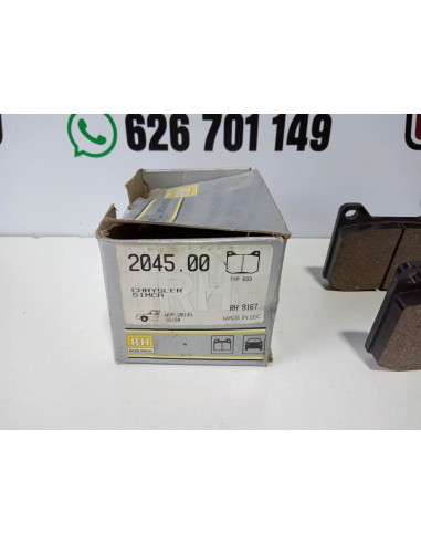 PASTILLAS FRENO DELANTERAS TALBOT CHRYSLER 180