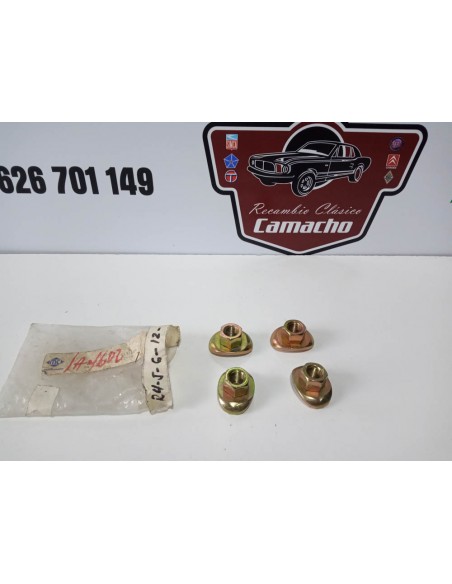 JUEGO 4 TURCAS DE RUEDA RENAULT 4,5,6,12 Y 18