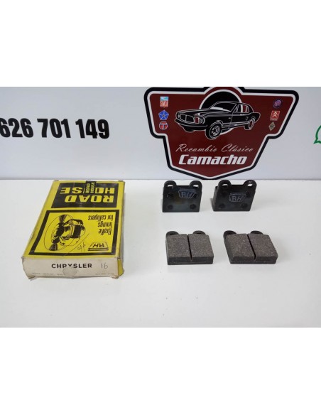 PASTILLAS DE FRENO DELANTERAS SIMCA 1000 Y 1200 GL