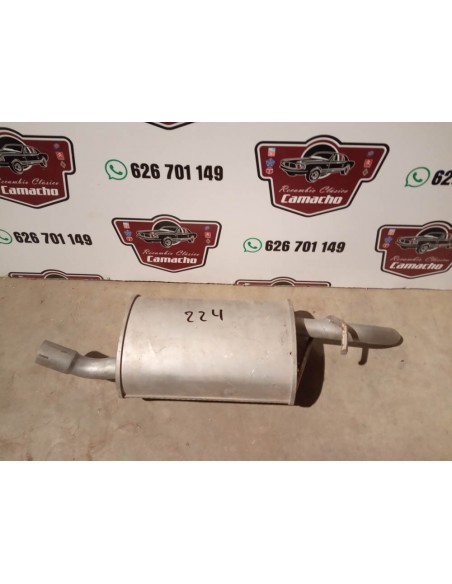 SILENCIOSO TRASERO ESCAPE FORD FIESTA 1.3