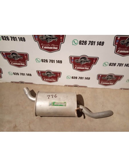 SILENCIOSO TRASERO ESCAPE FORD ESCORT 1.8 DIESEL