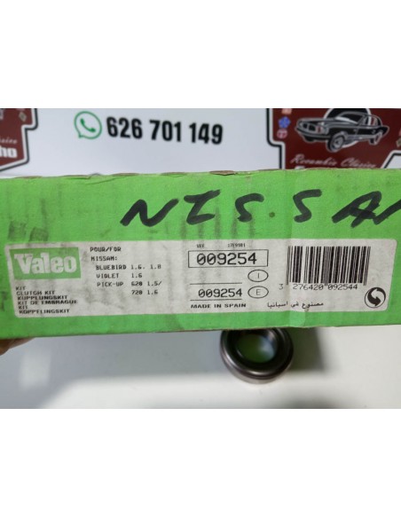 KIT EMBRAGUE NISSAN BLUEBIRD,VIOLET Y PICK UP