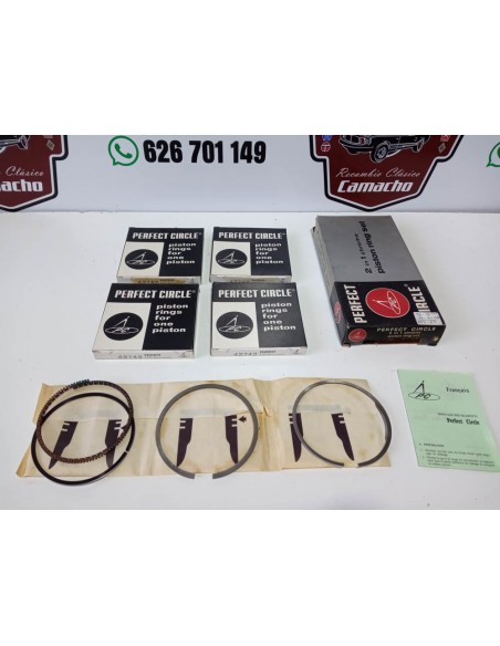 JUEGO DE SEGMENTOS PEUGEOT 504 Y 505  88 mm STD