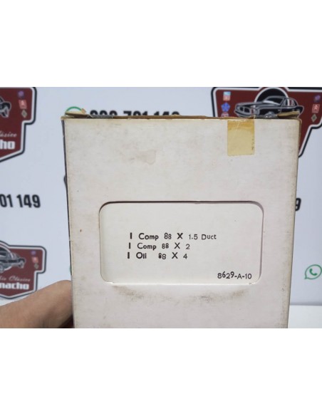 JUEGO DE SEGMENTOS PEUGEOT 504 Y 505  88 mm STD