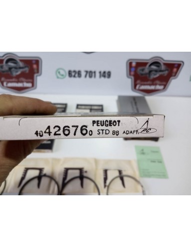 JUEGO DE SEGMENTOS PEUGEOT 504 Y 505 88 mm STD