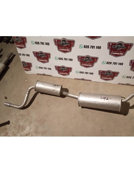 SILENCIOSO TRASERO ESCAPE FIAT UNO 60 Y 70 S