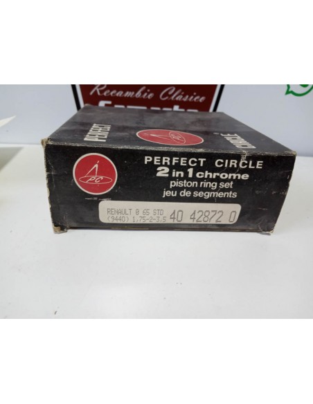 JUEGO DE SEGMENTOS RENAULT 5,6,7 Y 8 65 mm STD