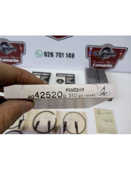 JUEGO SEGMENTOS PEUGEOT 504 MOTOR 1.8  84 mm STD