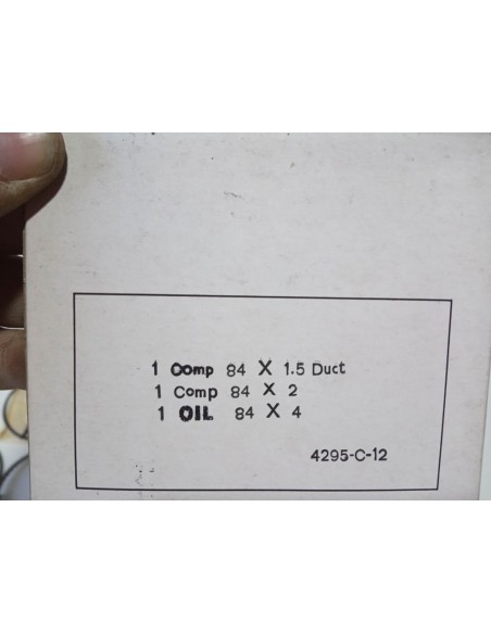 JUEGO SEGMENTOS PEUGEOT 504 MOTOR 1.8  84 mm STD