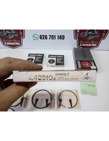 JUEGO SEGMENTOS RENAULT 16,18 Y 20   79 mm STD