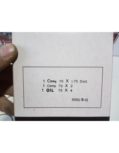 JUEGO SEGMENTOS RENAULT 16,18 Y 20   79 mm STD