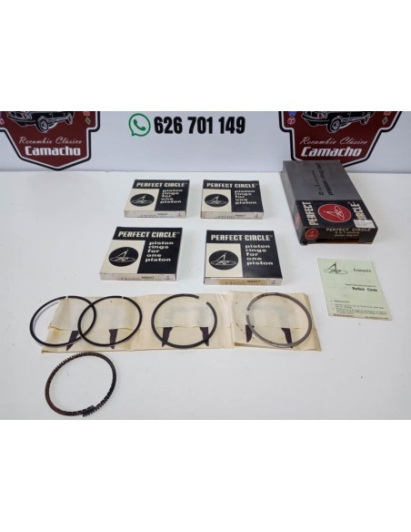 JUEGO DE SEGMENTOS RENAULT,CITROEN,PEUGEOT Y TALBOT 75 mm