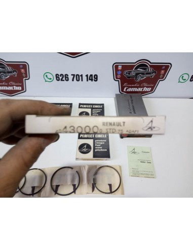 JUEGO DE SEGMENTOS RENAULT,CITROEN,PEUGEOT Y TALBOT 75 mm