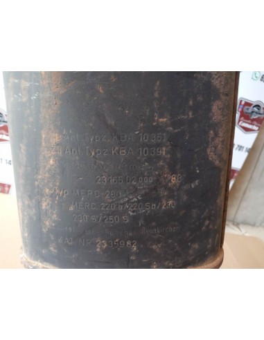 SILENCIOSO ESCAPE MERCEDES 220,230 Y 250