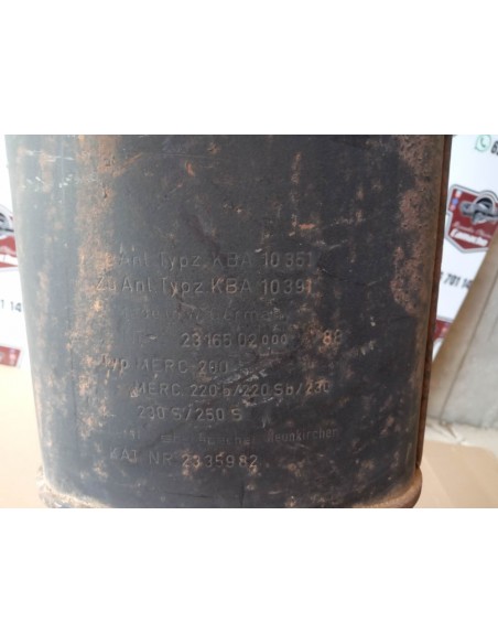 SILENCIOSO ESCAPE MERCEDES 220,230 Y 250