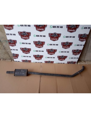 SILENCIOSO DELANTERO ESCAPE RENAULT 9 Y 11