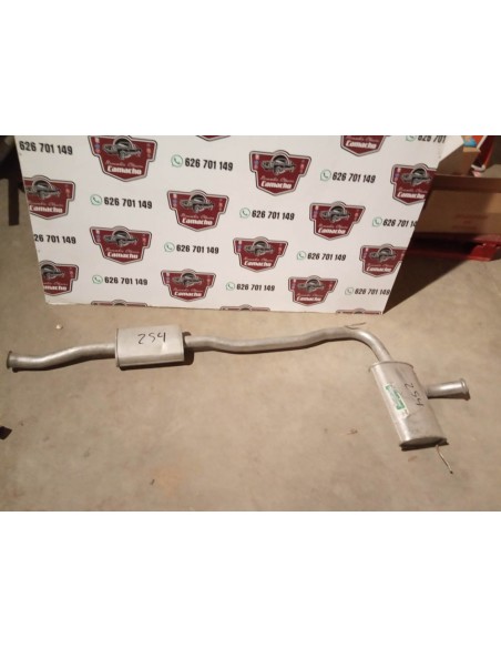 SILENCIOSO INTERMEDIO ESCAPE RENAULT 21 GTS 1700