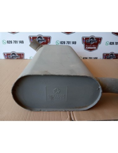 SILENCIOSO ESCAPE CAMION DODGE CHRYSLER BARREIROS