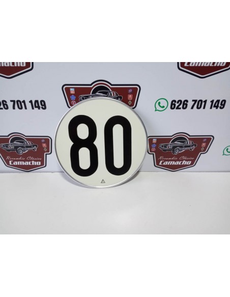 LETRERO INDICADOR VELOCIDAD CAMIONES Y FURGONETAS CLASICAS