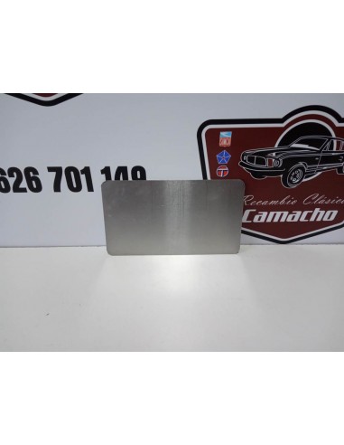 PLACA LETRERO SP (SERVICIO PUBLICO)