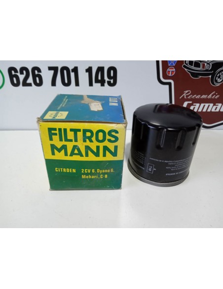 FILTRO DE ACEITE CITROEN 2CV 6,DYANE 6,MEHARI Y C-8