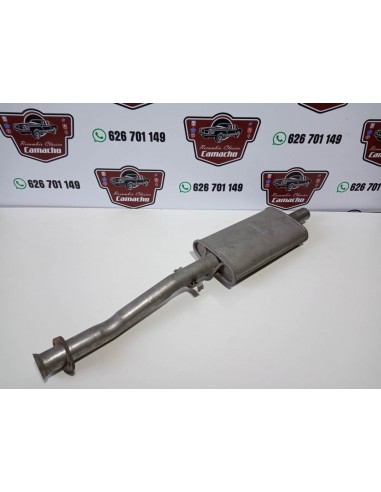 SILENCIOSO DELANTERO ESCAPE SEAT RONDA SYSTEM PORSCHE