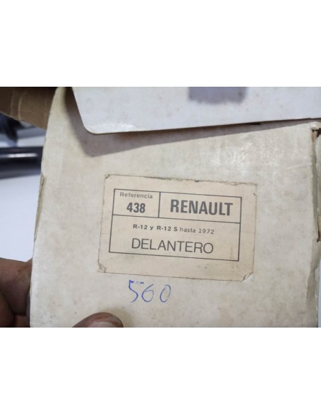 PAREJA AMORTIGUADOR DELANTERO RENAULT 12