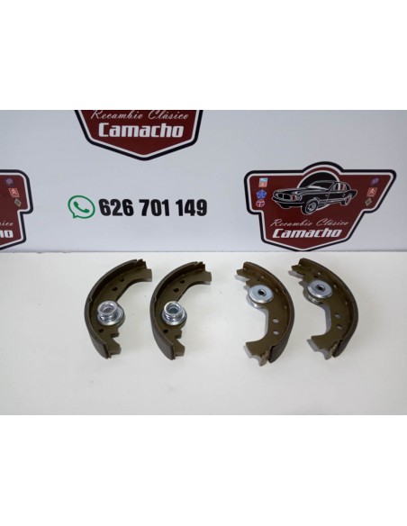 JUEGO ZAPATAS FRENO SEAT 600 E, L ,SEAT 850 Y 133