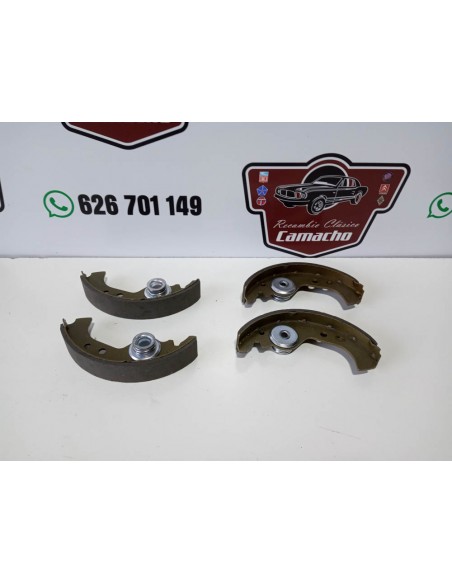 JUEGO ZAPATAS FRENO SEAT 600 E, L ,SEAT 850 Y 133