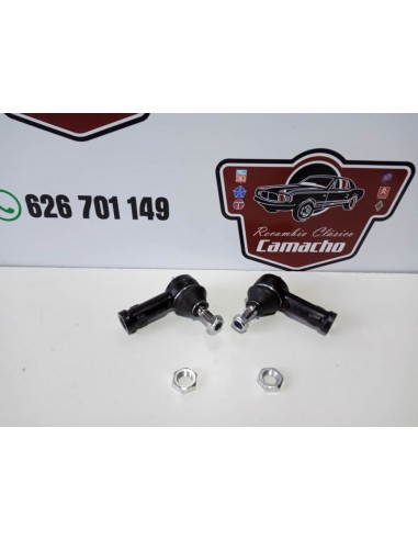 PAREJA ROTULA DIRECCION SEAT 131 Y 124 CON CREMALLERA