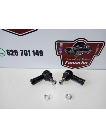 PAREJA ROTULA DIRECCION SEAT 131 Y 124 CON CREMALLERA